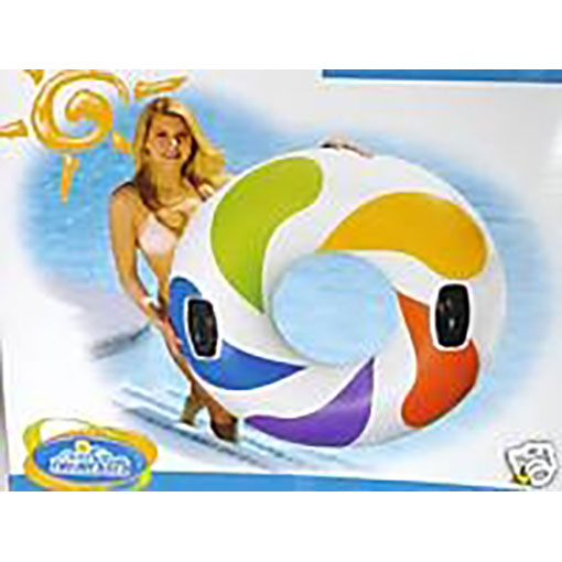 Intex Color Whirl Inflatable Ring