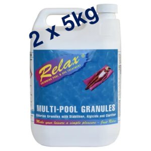 2 x 5kg Relax Multifunctional Stabilised Chlorine Granules