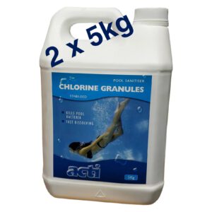 2 x 5kg Acti Stabilised Chlorine Granules